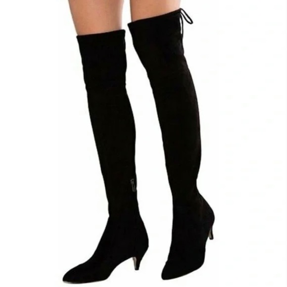 Sam Edelman Shoes - Sam Edelman Kristie Black Over the Knee Boot Size 6